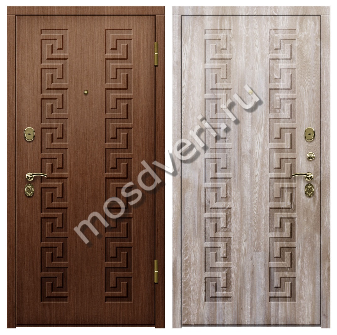 Одностворчатая входная дверь с МДФ и терморазрывом TD-61 - купить от производителя Мосдвери Одностворчатая входная дверь с МДФ и терморазрывом TD-61